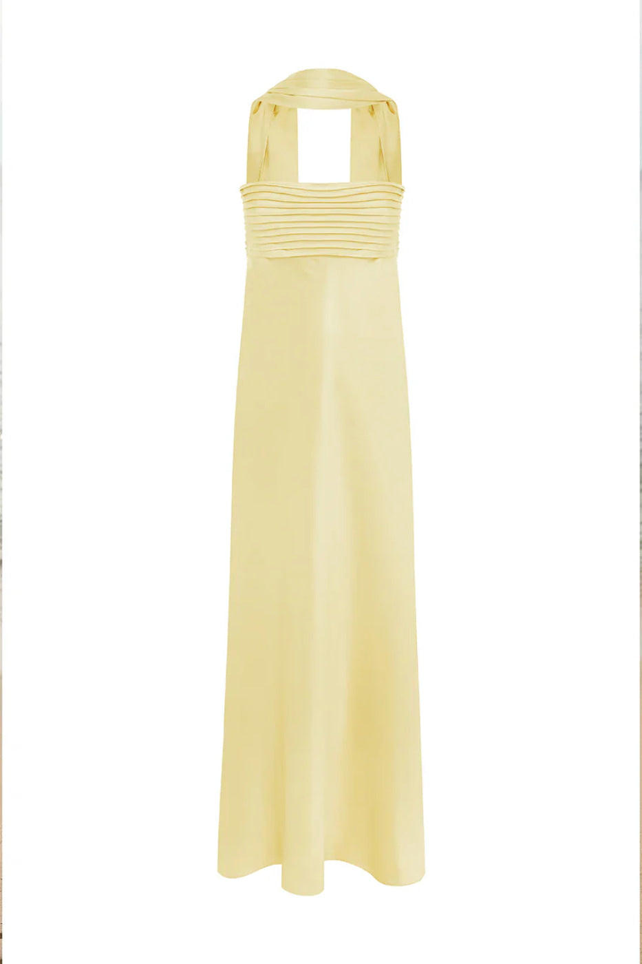 Runaway The Label Elsa Lemon Maxi Dress