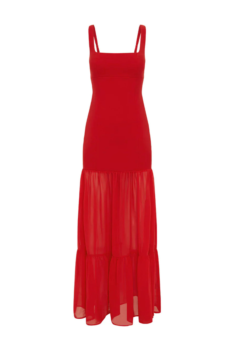 Runaway The Label Tahlia Red Maxi Dress (Pre-Order)